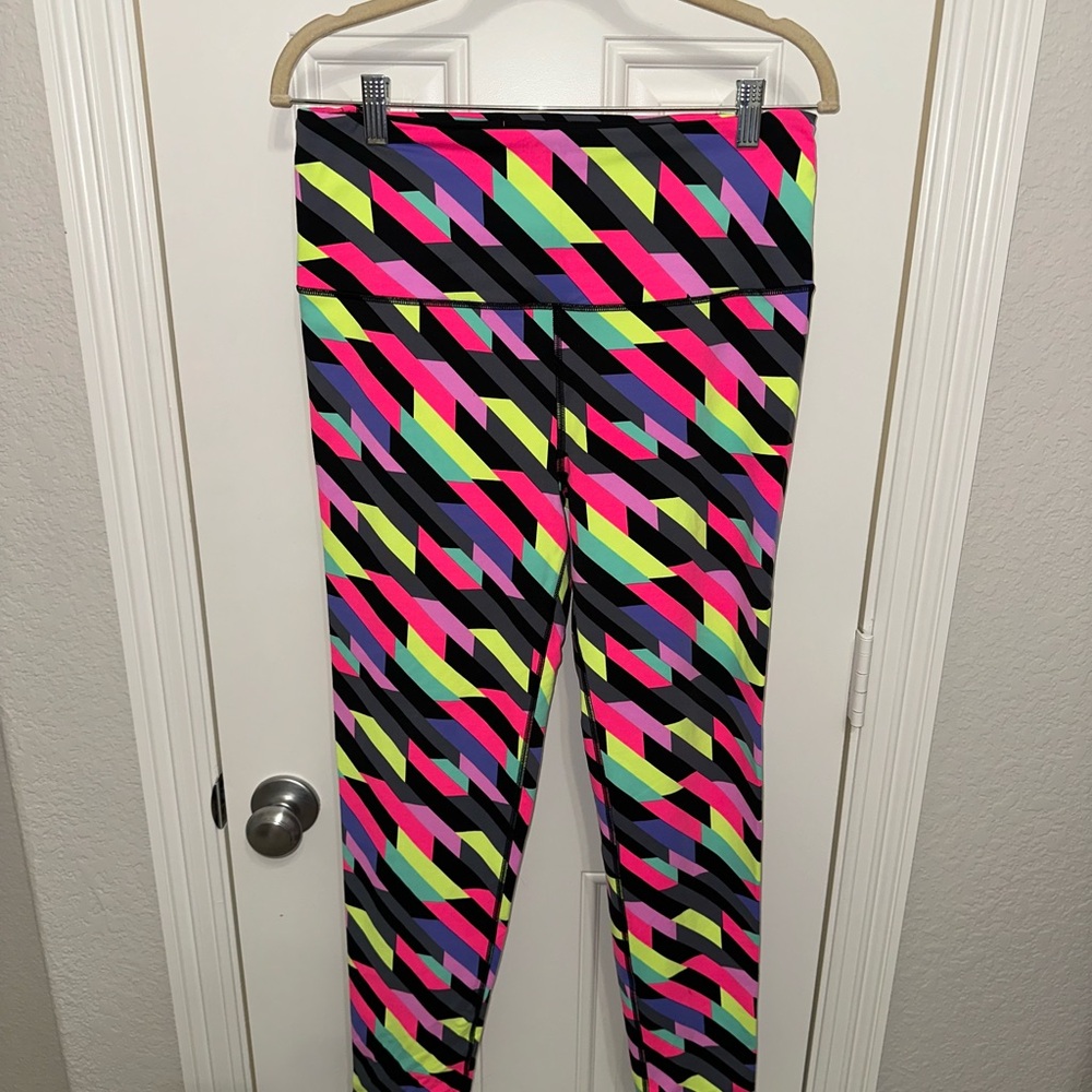 Colorful Geometric Victoria secret leggings